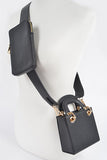 Noir Crossbody Bag Set