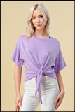 Amalie Tie-Front Tee