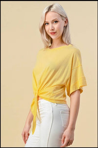 Amalie Tie-Front Tee